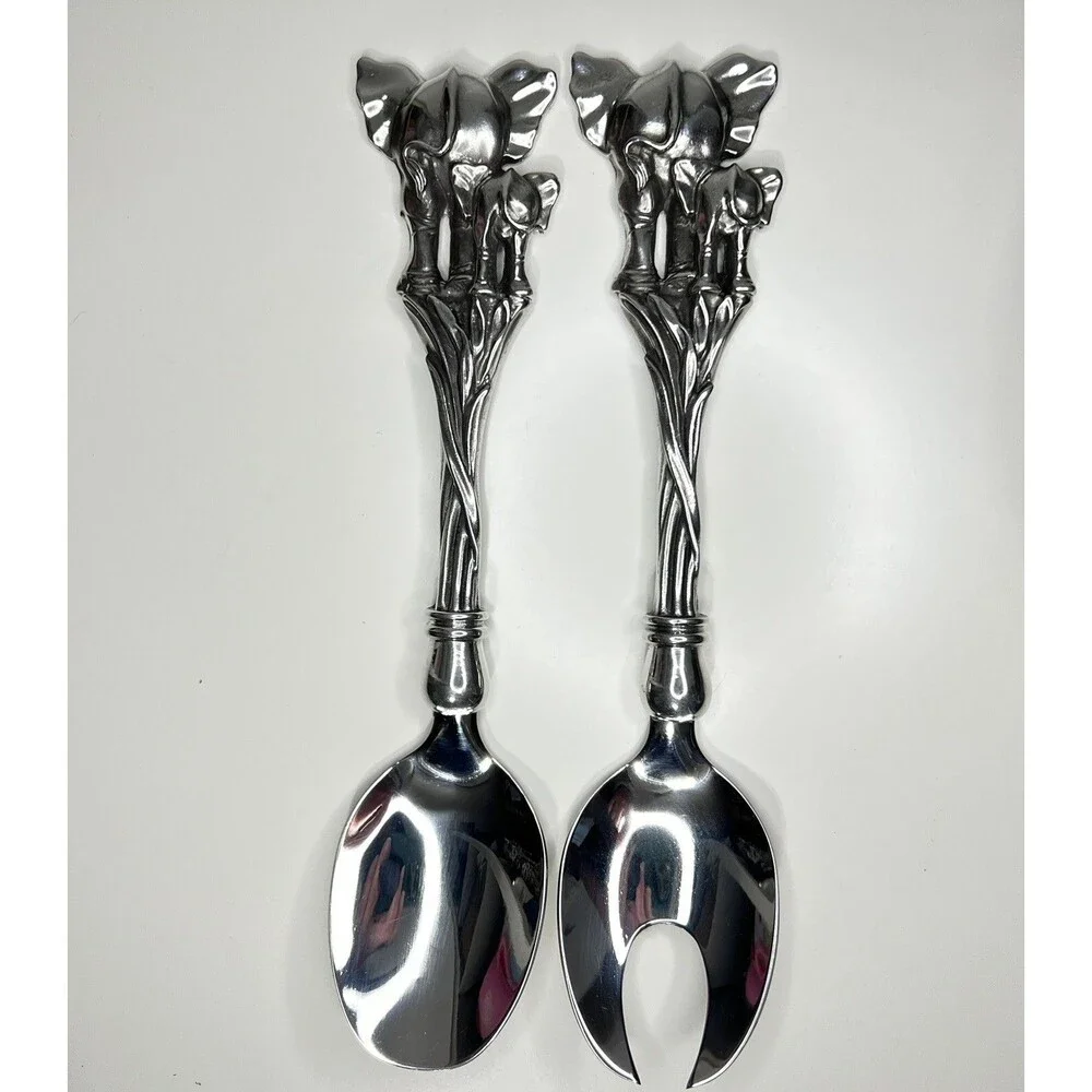 Serving Spoons Elephant Behind Salad Server Earthangel Pewter South Africa